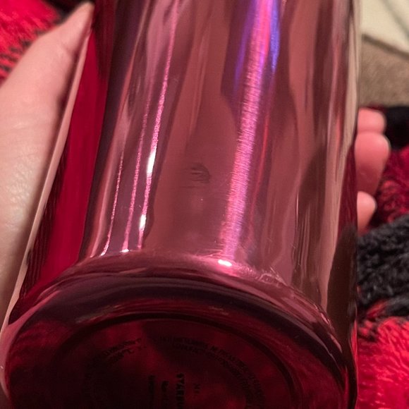 Starbucks Stainless Steel Berry Pink Large 24 oz Tumbler Cold Cup - Picture 3 of 14